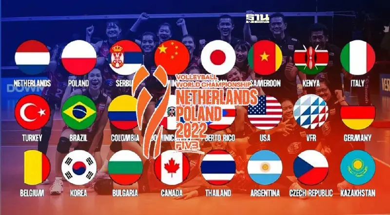 โปรแกรมถ่ายทอดสด วอลเลย์บอลหญิงชิงแชมป์โลก2022 วันนี้ 27 ก.ย.65 โปรแกรมถ่ายทอดสด วอลเลย์บอลหญิงชิงแชมป์โลก2022 วันนี้ 27 ก.ย.65