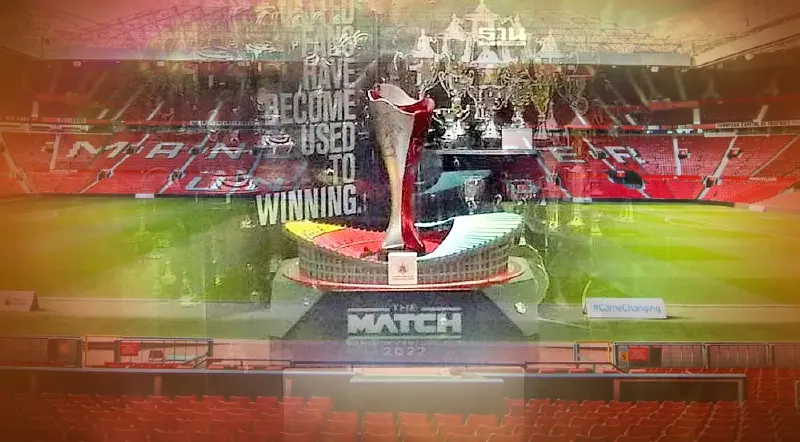 แมนยูฯนำถ้วยแชมป์ THE MATCH Bangkok 2022 วางโชว์ที่โอลด์แทรฟฟอร์ดแล้ว