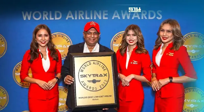 แอร์เอเชียคว้าแชมป์ “สายการบินราคาประหยัดที่ดีที่สุดในโลก”2022