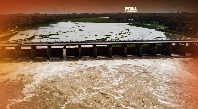 แจ้งเตือน กทม. เฝ้าระวัง น้ำไหลผ่านเขื่อนเจ้าพระยาเพิ่มขึ้น