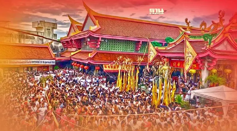 เริ่มแล้วประเพณีกินผักภูมิใจไทยเปิด3ผู้สมัครขอปักหมุดภูเก็ต  