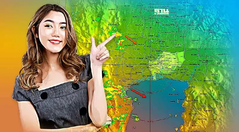 ข่าวดีวันนี้ ไม่พบกลุ่มฝนตกหนักหรือหนักมาก  ในพื้นที่กรุงเทพมหานคร