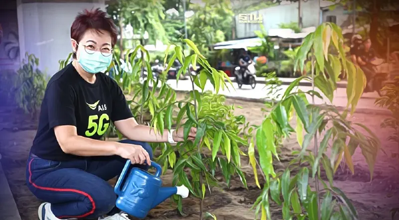 เอไอเอส รวมพลังกลุ่มกรีนพหลโยธิน-พญาไท สร้างพื้นที่สีเขียว
