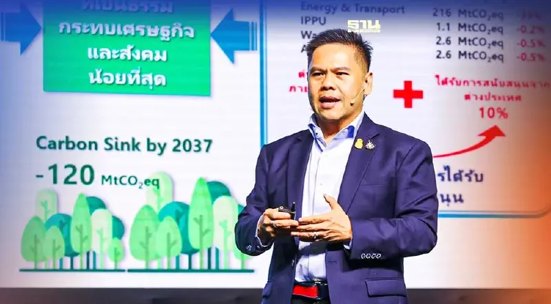 'วราวุธ' ปลุกเศรษฐกิจสีเขียว พลิกโฉมประเทศ ดัน พรบ.แก้โลกร้อน