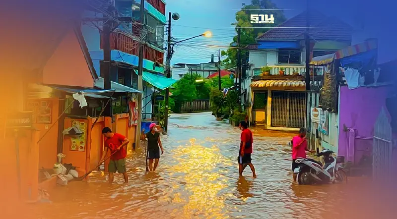 แม่สายระทม ไม่ถึง2เดือนท่วมแล้ว3รอบ     