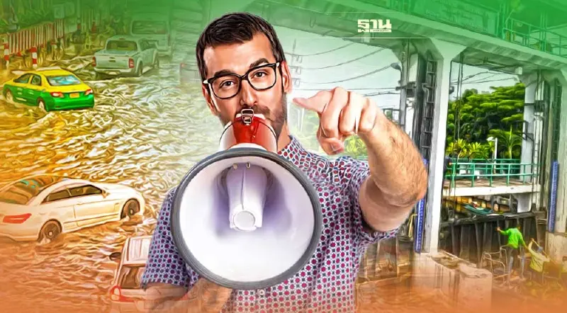 เตือน 4 เขต ระวังน้ำท่วม กทม.เปิดประตูระบายน้ำลงคลองประเวศบุรีรมย์