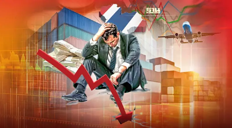 เศรษฐกิจโลกชะลอฉุดส่งออก ม. หอการค้า คาด GDP ไทยปีนี้ โตแค่3.1% เศรษฐกิจโลกชะลอฉุดส่งออก ม. หอการค้า คาด GDP ไทยปีนี้ โตแค่3.1%