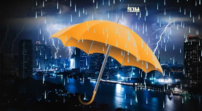 กทม.วันนี้ปริมาณฝนร้อยละ 80 ทุกภาคฝนยังตกหนัก