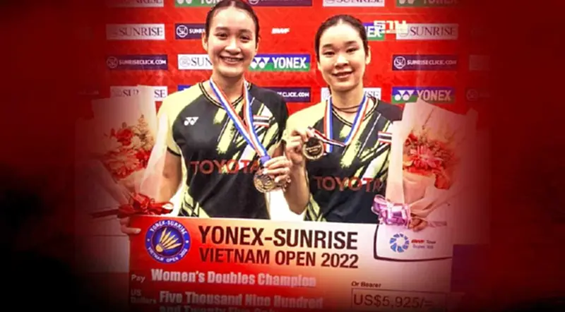 นายกฯ ยินดี "มูนา - อันนา" คว้าแชมป์แบดมินตันประเภทหญิงคู่ นายกฯ ยินดี "มูนา - อันนา" คว้าแชมป์แบดมินตันประเภทหญิงคู่