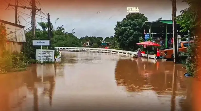 เตือน "ชัยนาท-อุทัยธานี-นครสวรรค์" เตรียมรับมือสถานการณ์น้ำเอ่อล้นตลิ่ง