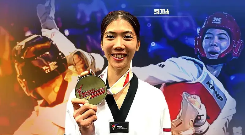 "น้องเทนนิส-พาณิภัค วงศ์พัฒนกิจ" คว้าเหรียญทอง เทควันโด เวิลด์กรังด์ปรีซ์