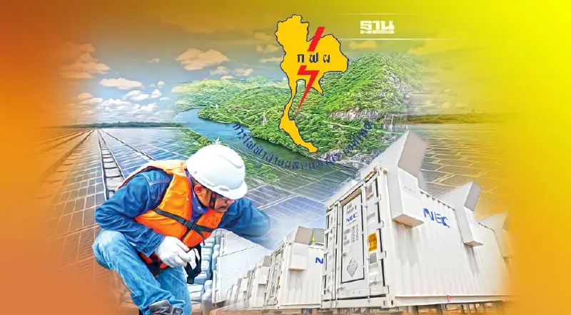 กฟผ. ลุยแบตเตอรี่กักเก็บพลังงาน ดันโซลาร์ลอยนํ้า 1 หมื่นเมกะวัตต์