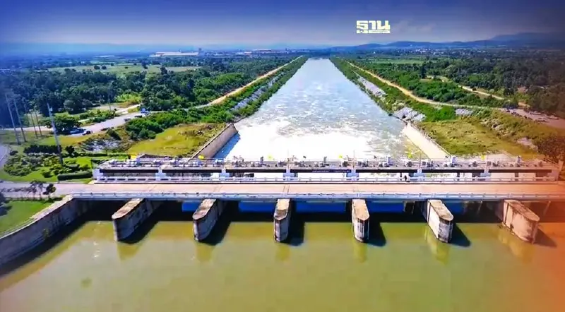 น้ำเหนือลด เขื่อนป่าสักฯปรับลดการระบายน้ำท้ายเขื่อน