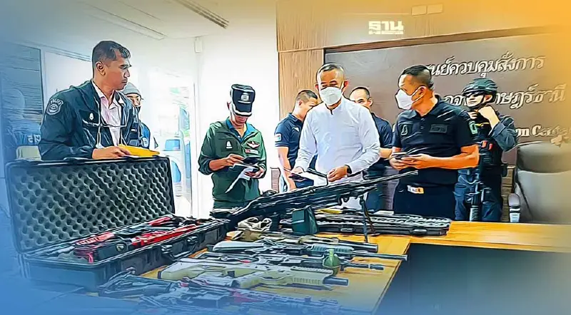 ตำรวจ รวบช่างแอร์ภาคใต้ เปิดปฏิบัติการ กวาดล้าง "ขายอาวุธออนไลน์"