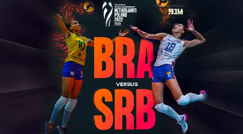 ได้แล้ว คู่ชิงวอลเลย์บอลหญิงชิงแชมป์โลก2022 "บราซิล vs เซอร์เบีย"