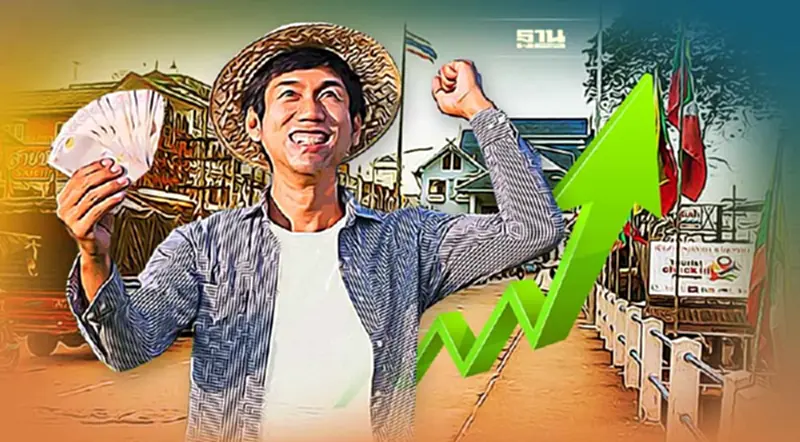 เศรษฐกิจชายแดนฟื้น 9เดือนโต1.3ล้านล้านบาท เศรษฐกิจชายแดนฟื้น 9เดือนโต1.3ล้านล้านบาท