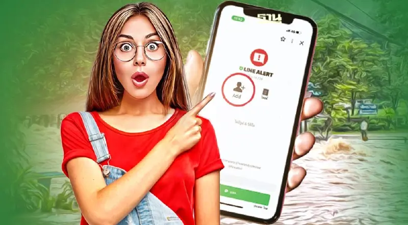 เปิดวิธีใช้ LINE ALERT บัญชีแจ้งเตือนภัยพิบัติร้ายแรง เปิดวิธีใช้ LINE ALERT บัญชีแจ้งเตือนภัยพิบัติร้ายแรง