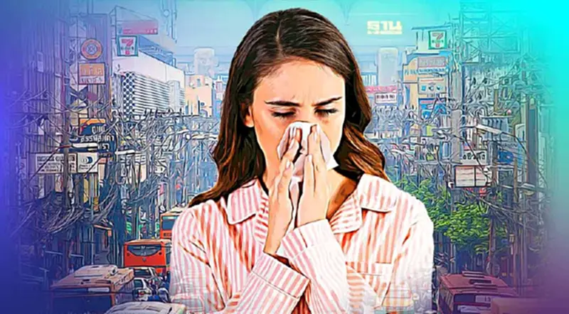 ฝุ่น PM2.5มาพร้อมอากาศเย็น พื้นที่ไหนค่าฝุ่นเกินมาตรฐานบ้างเช็คเลย ฝุ่น PM2.5มาพร้อมอากาศเย็น พื้นที่ไหนค่าฝุ่นเกินมาตรฐานบ้างเช็คเลย