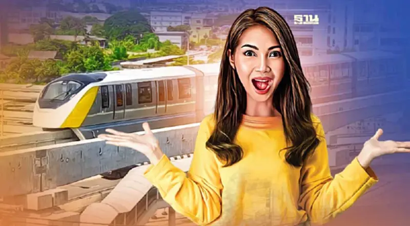 รถไฟฟ้าสายสีเหลืองเปิดทดลองวันแรก เช็คเส้นทางที่นี่ รถไฟฟ้าสายสีเหลืองเปิดทดลองวันแรก เช็คเส้นทางที่นี่