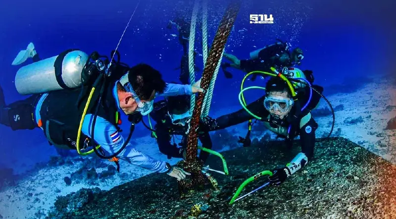 วราวุธ นำทีมสำรวจพื้นที่ใต้น้ำ ก่อนเปิดอุทยานแห่งชาติหมู่เกาะสิมิลัน