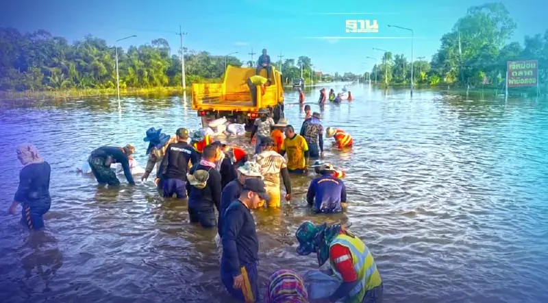 เปิดพิกัด ทางหลวงถูกน้ำท่วม/ดินสไลด์ 6 จังหวัด ผ่านไม่ได้ 6 แห่ง เช็คเลย