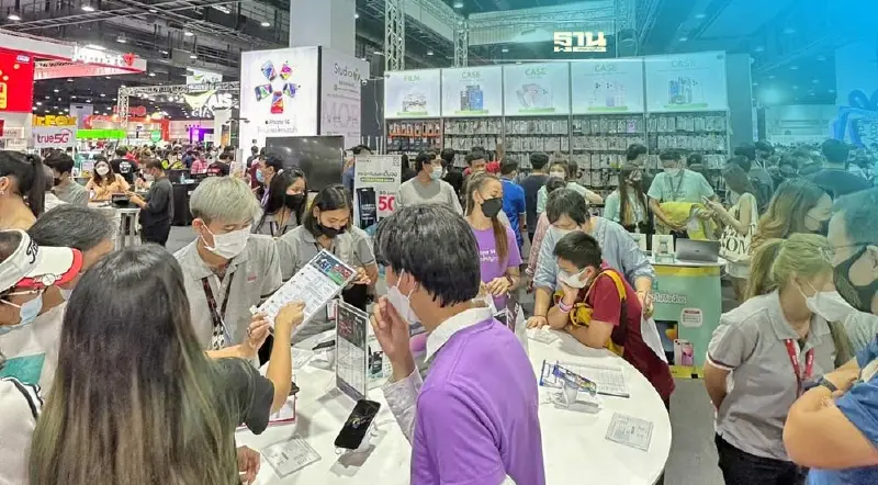 “ไทยแลนด์ โมบาย เอ็กซ์โป”ปลุกตลาดสมาร์ทโฟนเงินสะพัดกว่า1.3พันล.