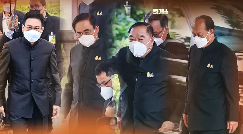 ไว้อาลัย "หนองบัวลำภู" นายกฯ นำครม.แต่งชุดดำประชุมคณะรัฐมนตรี