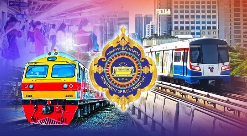 “กรมราง” เปิดสถิติผู้โดยสารเดินทางกลับบ้านพุ่ง 2.8 ล้านคน รับวันหยุดยาว