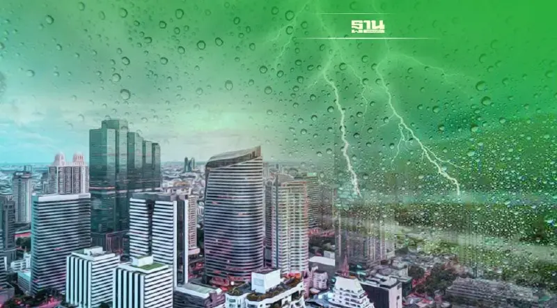 วันนี้กรุงเทพฯ-ปริมณฑล ฝนตก 70% เตือนเฝ้าระวังระลอกใหม่ 9 -13 ต.ค.นี้