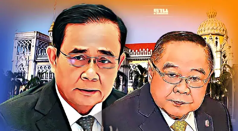 "บิ๊กตู่"นั่งหัวโต๊ะประชุม ครม. ด้าน"บิ๊กป้อม"ป่วย!ลงพื้นที่โดนฝน