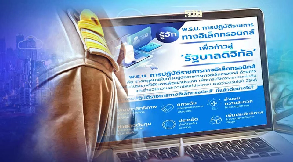 lg รู้จัก “พ.ร.บ.การปฏิบัติราชการทางอิเล็กทรอนิกส์” ปชช.ติดต่อรัฐต้องสะดวก