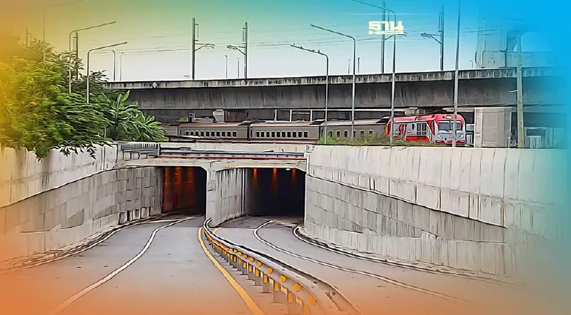 ดีเดย์ 1 พ.ย.นี้ "รฟท." เปิดอุโมงค์ลอดใต้ทางรถไฟบางซื่อ- วัดเสมียนนารี