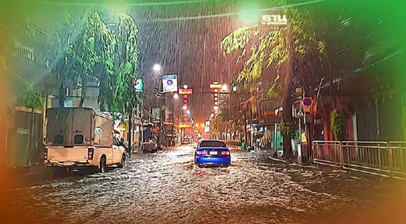 กทม.ฝนชุก กันยายนเดือนเดียวตก 28 วัน สูงกว่าค่าเฉลี่ย 30 ปี กทม.ฝนชุก กันยายนเดือนเดียวตก 28 วัน สูงกว่าค่าเฉลี่ย 30 ปี