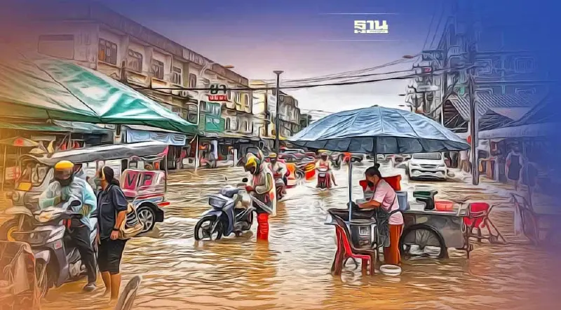 น้ำท่วมท่าน้ำนนท์ เช็คเวลาน้ำขึ้นอีกครั้งเมื่อไหร่ ชมภาพล่าสุดที่นี่