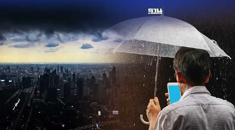 พยากรณ์อากาศกรุงเทพ วันนี้ -10 ต.ค.มีฝนตกหนักบางแห่ง ลมกระโชกแรง