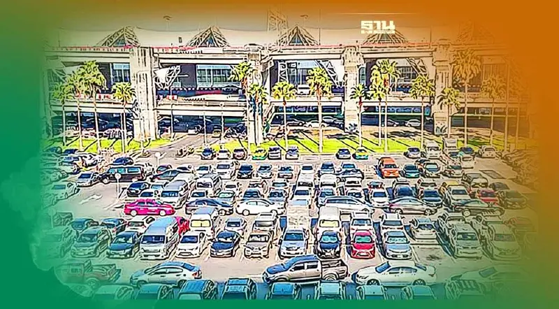 หยุดยาววันปิยมหาราช สนามบินสุวรรณภูมิจอดรถฟรี
