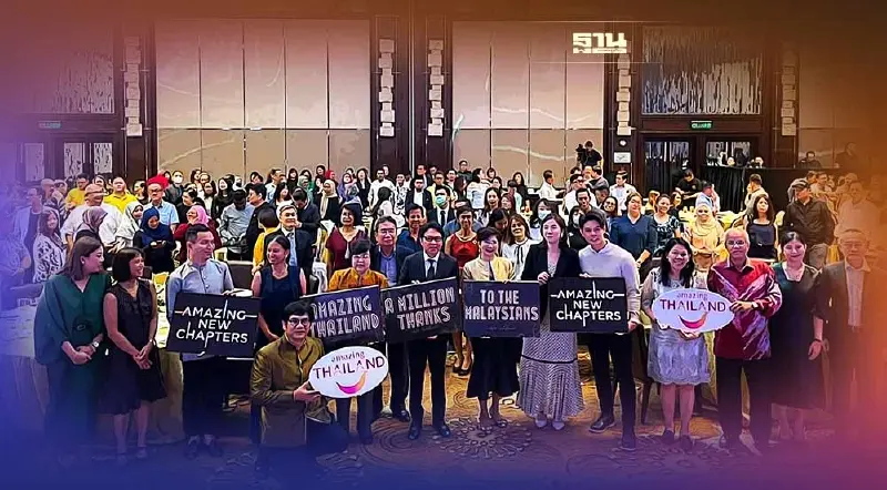 ททท.ฉลองขอบคุณนักท่องเที่ยวมาเลเซียเดินทางเที่ยวไทยทะลุ 1 ล้านคน