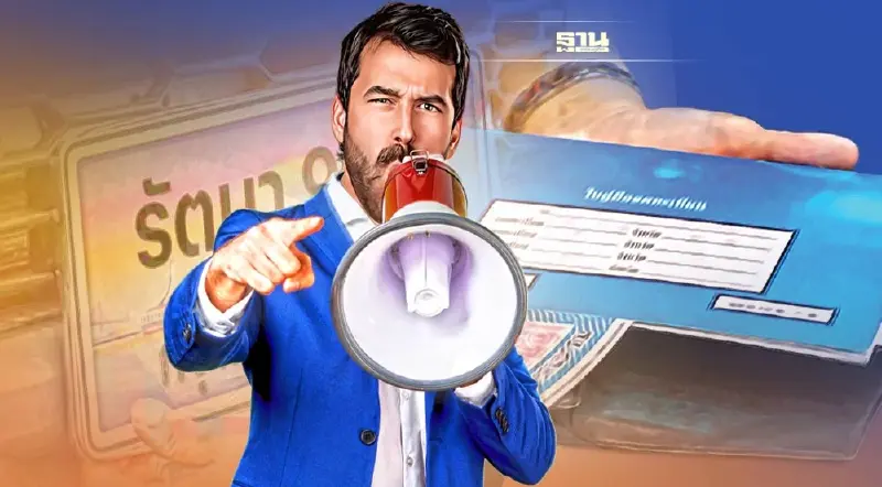 เตือน ใช้ป้ายทะเบียนรถไม่ตรงกับคู่มือจดทะเบียน โทษสูงสุดจำคุก 5 ปี ปรับ 1 แสน