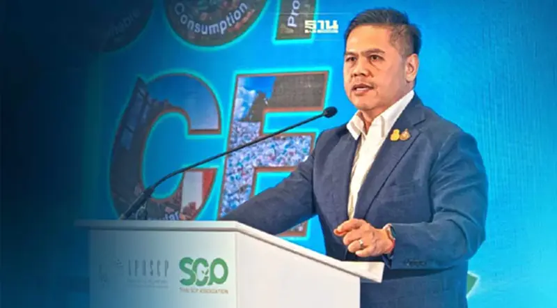"วราวุธ" แนะภาคอุตสาหกรรมปรับเปลี่ยนการผลิตเป็นมิตรกับสิ่งแวดล้อม "วราวุธ" แนะภาคอุตสาหกรรมปรับเปลี่ยนการผลิตเป็นมิตรกับสิ่งแวดล้อม