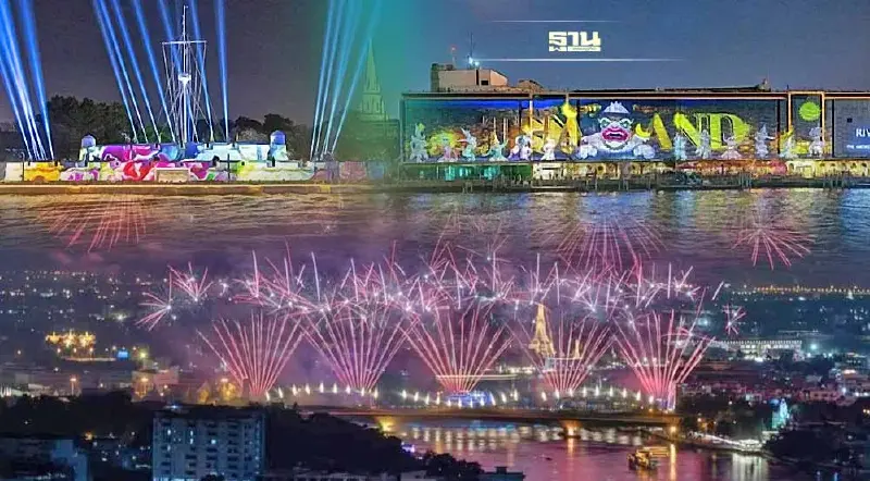 ชี้เป้าจุดชมแสงสีริมแม่น้ำเจ้าพระยา Vijit CHAO PHRAYA ที่ดีที่สุด