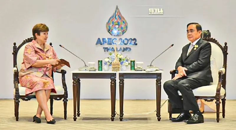 นายกฯ ถก IMF แนะไทยรับมือสังคมสูงวัย สู้ความท้าทายหลายรูปแบบ นายกฯ ถก IMF แนะไทยรับมือสังคมสูงวัย สู้ความท้าทายหลายรูปแบบ