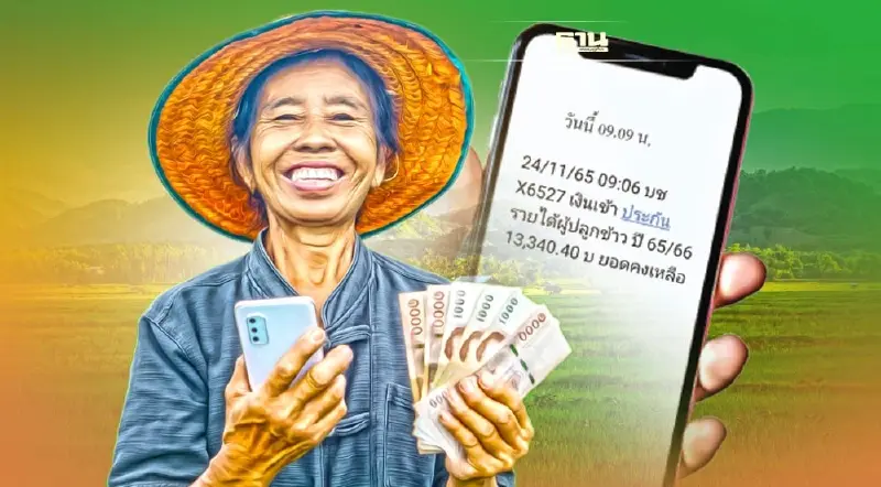 เช็คด่วน! “เงินประกันรายได้ข้าว” เข้าแล้ว