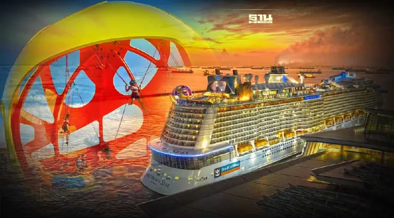อลังการเรือสำราญหรู สเปคตรัม ออฟ เดอะ ซีส์ ใหญ่สุดในเอเชียเทียบท่าภูเก็ต