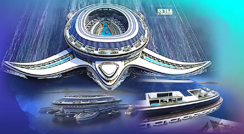 ฮือฮา!เผยโฉมเรือสำราญใหญ่สุดในโลก 6 หมื่นห้อง เมืองลอยน้ำแห่งอนาคต
