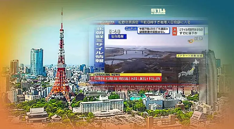 สถานทูตไทย ณ กรุงโตเกียว เตือนคนไทย  เฝ้าระวังภัยขีปนาวุธเกาหลีเหนือ