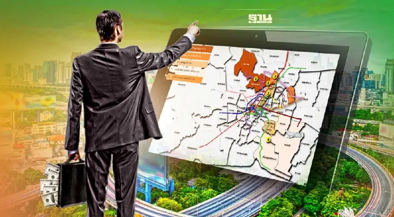 5 อันดับ 'ราคาที่ดิน' สูงสุด บางพลียืน 1 - สายสีม่วงเพิ่ม 9%