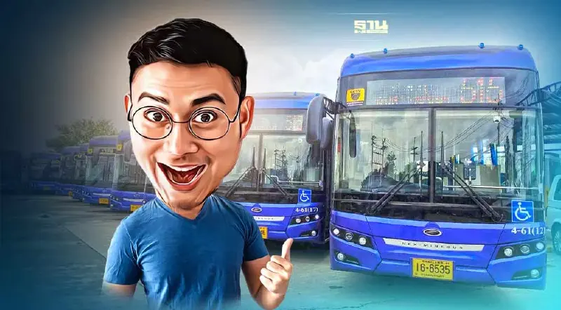 เปิดรถเมล์ไฟฟ้าเพิ่ม 1 เส้นทาง สายศาลายา-อนุสาวรีย์ชัยฯ รับส่งผู้นำเอเปค