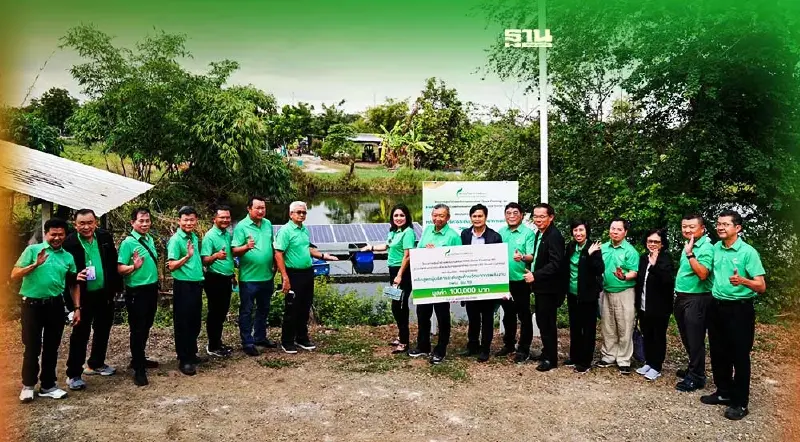 วพน.16 มอบ“ระบบสูบน้ำ-ระบบไฟฟ้าแสงอาทิตย์”เพื่อชุมชนท่ามะนาว ลพบุรี