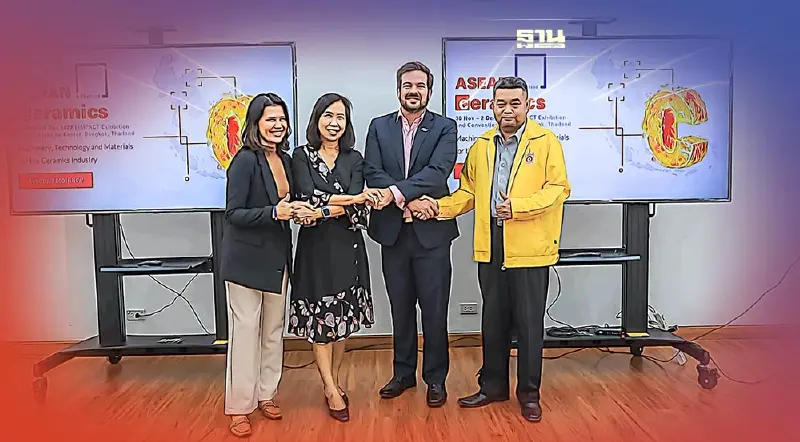 ไทยผนึกเยอรมนี จัดใหญ่  “ASEAN Ceramics 2022” ต่อยอดทุนไทยบุกตปท.