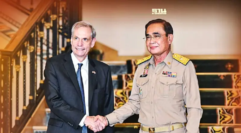 นายกฯ ถกทูตสหรัฐฯ ยันเข้าใจเหตุผล “โจ ไบเดน” ไม่มาร่วม APEC 2022 นายกฯ ถกทูตสหรัฐฯ ยันเข้าใจเหตุผล “โจ ไบเดน” ไม่มาร่วม APEC 2022